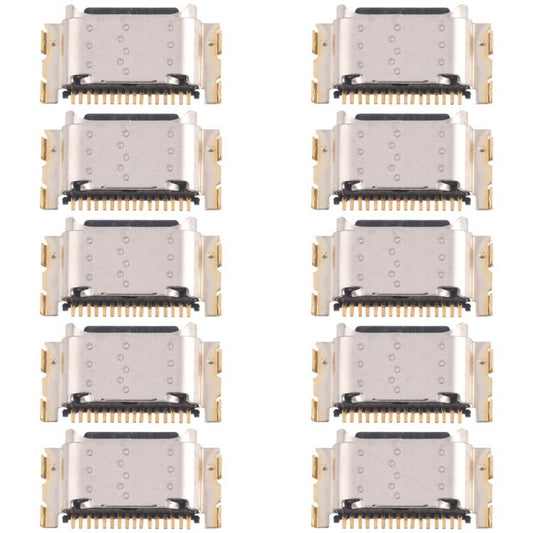 For Motorola Moto G53 5G 10pcs Original Charging Port Connector - Others by buy2fix | Online Shopping UK | buy2fix