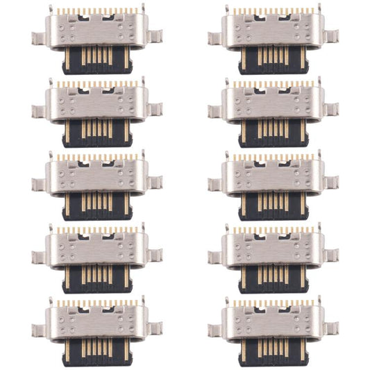 For Motorola Moto G9 10pcs Original Charging Port Connector - Others by buy2fix | Online Shopping UK | buy2fix