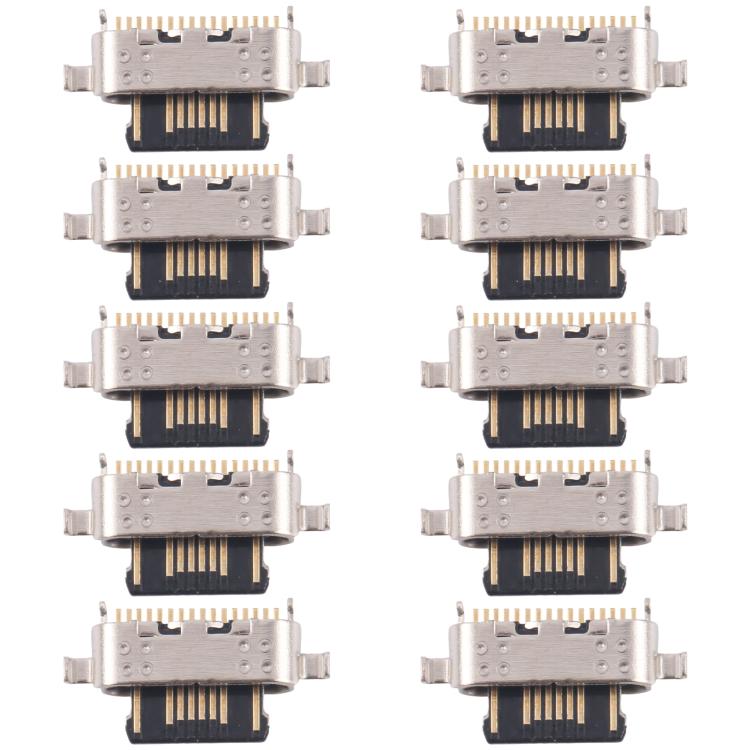 For Motorola Moto G9 Play 10pcs Original Charging Port Connector - Others by buy2fix | Online Shopping UK | buy2fix