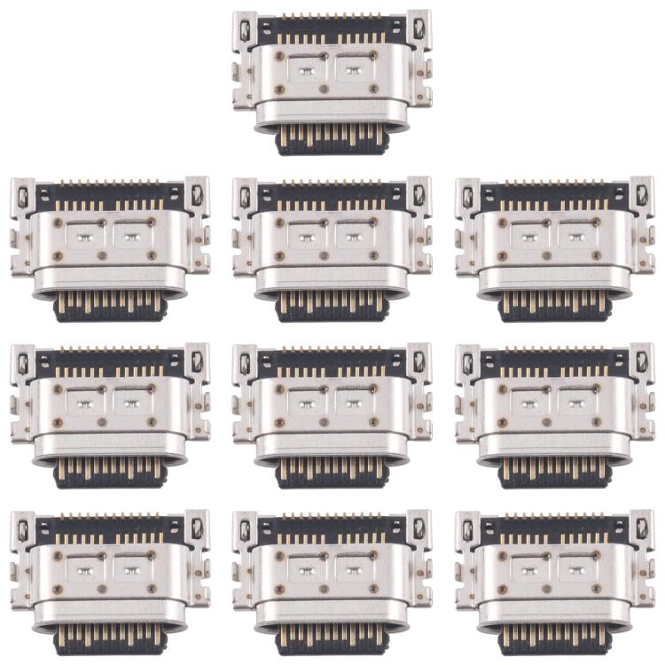 For Motorola Moto Edge 30 10pcs Original Charging Port Connector - Others by buy2fix | Online Shopping UK | buy2fix