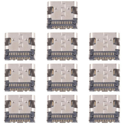 10pcs Original 12 Pin Charging Port Connector, Model:Four-pin Contacts - Single Tail Connector by buy2fix | Online Shopping UK | buy2fix