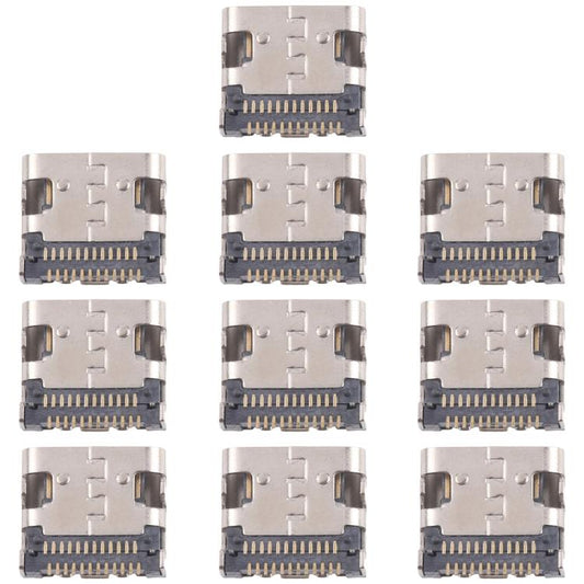 10pcs Original 12 Pin Charging Port Connector, Model:Four-pin Contacts - Single Tail Connector by buy2fix | Online Shopping UK | buy2fix