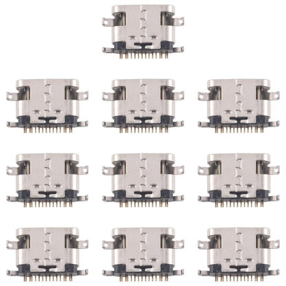 10pcs Original 12 Pin Charging Port Connector, Model:Upper Corner - Single Tail Connector by buy2fix | Online Shopping UK | buy2fix