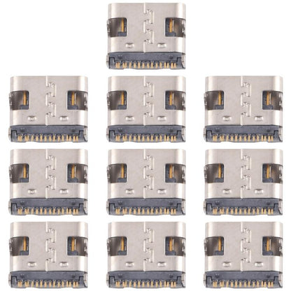 10pcs Original 12 Pin Charging Port Connector, Model:Dual-row Contact Pins - Single Tail Connector by buy2fix | Online Shopping UK | buy2fix