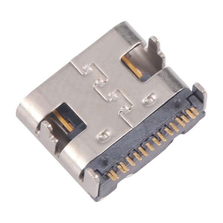 10pcs Original 12 Pin Charging Port Connector, Model:Dual-row Contact Pins - Single Tail Connector by buy2fix | Online Shopping UK | buy2fix