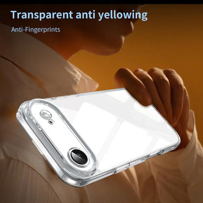 For iPhone Air PC Hybrid TPU Airbag Shockproof Phone Case(Transparent) - iPhone Air Cases by buy2fix | Online Shopping UK | buy2fix