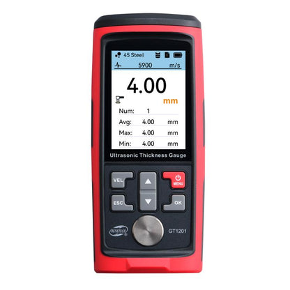 BENETECH GT1201 Ultrasonic Thickness Meter Tester Gauge, Measure Range: 1.0-300mm - Coating Thickness Gauge by BENETECH | Online Shopping UK | buy2fix