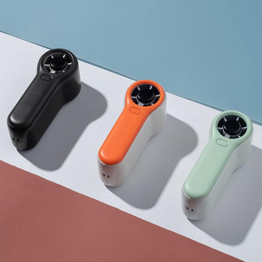 H02 HD Digital Display High Speed Mini Handheld Fan(Black) - Electric Fans by buy2fix | Online Shopping UK | buy2fix