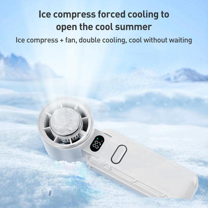RD21 Folding Cooling Handheld Fan(Blue) - Electric Fans by buy2fix | Online Shopping UK | buy2fix
