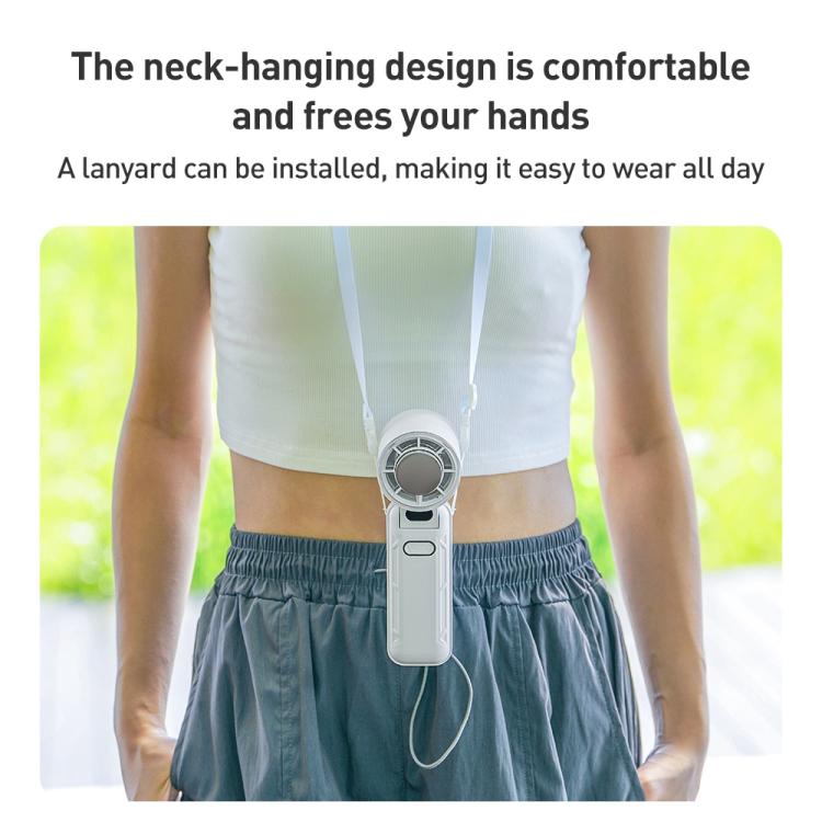 RD21 Folding Cooling Handheld Fan(White) - Electric Fans by buy2fix | Online Shopping UK | buy2fix