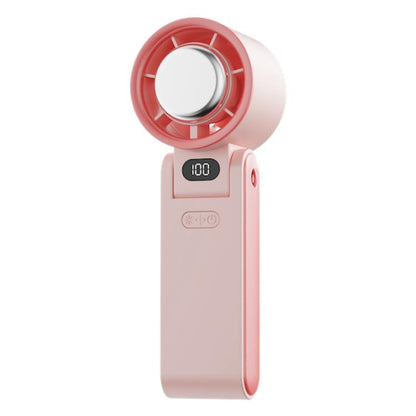 Y19 Smart Ice Compress Folding Handheld Fan(Daisy Red) - Electric Fans by buy2fix | Online Shopping UK | buy2fix