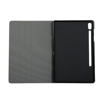 For Samsung Galaxy Tab S8+ / Tab S8 Plus /  Tab S7 FE / Tab S7+ / T970 Horizontal Flip Elasticity PU + TPU Leather Case with Holder(Dark Blue) - Galaxy Tab S8+ Cases by buy2fix | Online Shopping UK | buy2fix