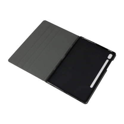 For Samsung Galaxy Tab S8+ / Tab S8 Plus /  Tab S7 FE / Tab S7+ / T970 Horizontal Flip Elasticity PU + TPU Leather Case with Holder(Dark Blue) - Galaxy Tab S8+ Cases by buy2fix | Online Shopping UK | buy2fix
