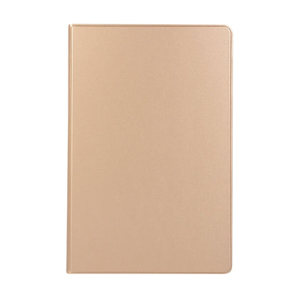 For Samsung Galaxy Tab S8+ / Tab S8 Plus / Tab S7 FE / Tab S7+ / T970 Horizontal Flip Elasticity PU + TPU Leather Case with Holder(Gold) by buy2fix