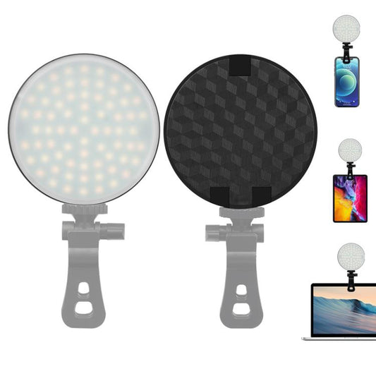 GZ-669 Full Color Round Portable Pocket Fill Light(Cold/Warm/White Light) - Selfie Light by buy2fix | Online Shopping UK | buy2fix