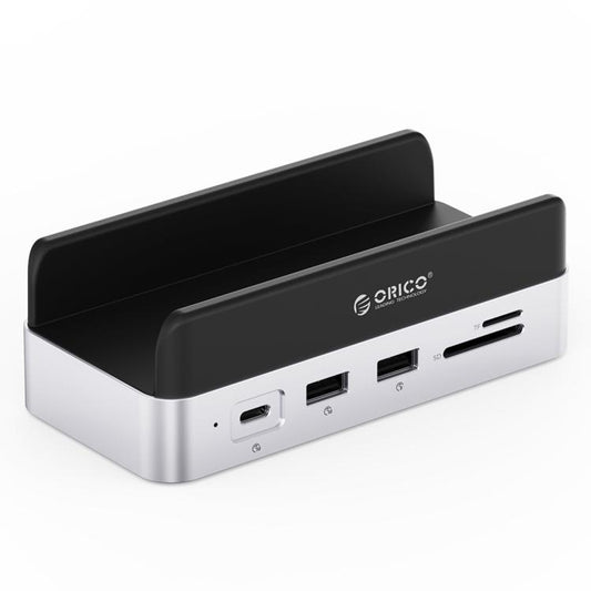 ORICO VSP10 Mini Dock Desktop Storage Expansion Multi-function Holder for Mac Mini 2024, Memory Capacity:4TB(Silver) - MINI PC Accessories & Gadgets by ORICO | Online Shopping UK | buy2fix