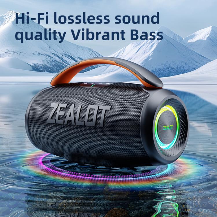 Zealot P11 50W Portable Outdoor RGB Bluetooth Speaker(Camouflage) - Desktop Speaker by ZEALOT | Online Shopping UK | buy2fix