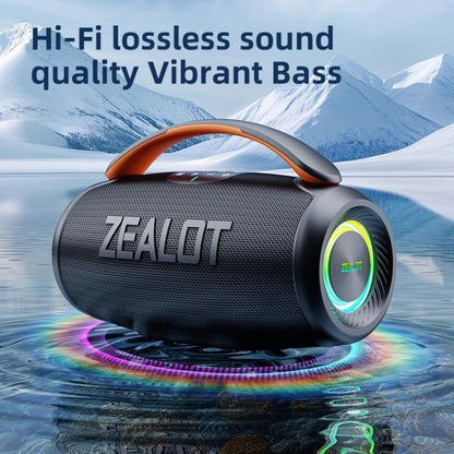Zealot P11 50W Portable Outdoor RGB Bluetooth Speaker(Camouflage) - Desktop Speaker by ZEALOT | Online Shopping UK | buy2fix