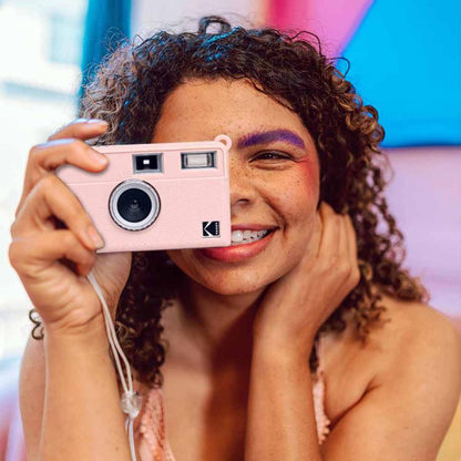 For Kodak EKTAR H35 Litchi Texture Soft Silicone Protective Case(Pink) - Protective Case by buy2fix | Online Shopping UK | buy2fix