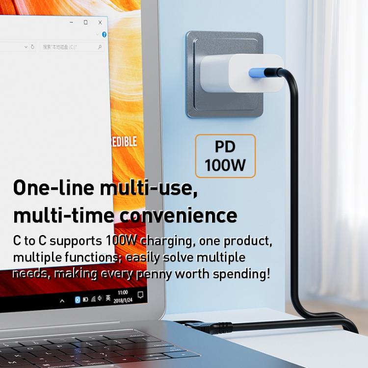 YCE-V292 2 in 1 Type-C to Type-C and HDMI2.0 Adapter Cable - Cable by buy2fix | Online Shopping UK | buy2fix