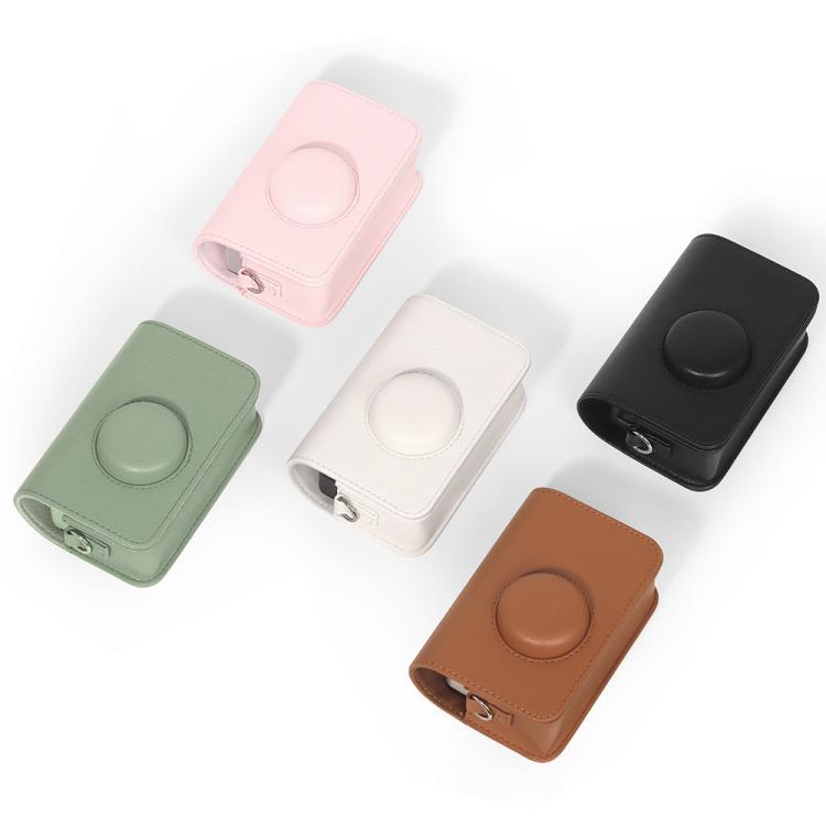 For Kodak EKTAR H35 / F501 / F9 Full Body Leather Camera Case Bag with Strap(Black) - Leather Bag by buy2fix | Online Shopping UK | buy2fix