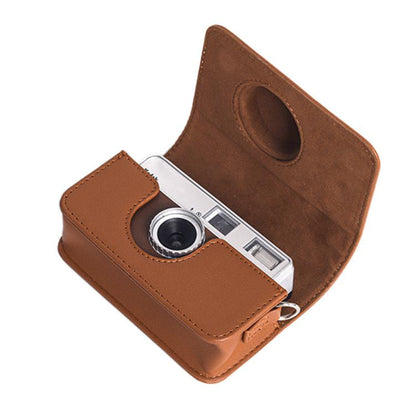 For Kodak EKTAR H35 / F501 / F9 Full Body Leather Camera Case Bag with Strap(White) - Leather Bag by buy2fix | Online Shopping UK | buy2fix