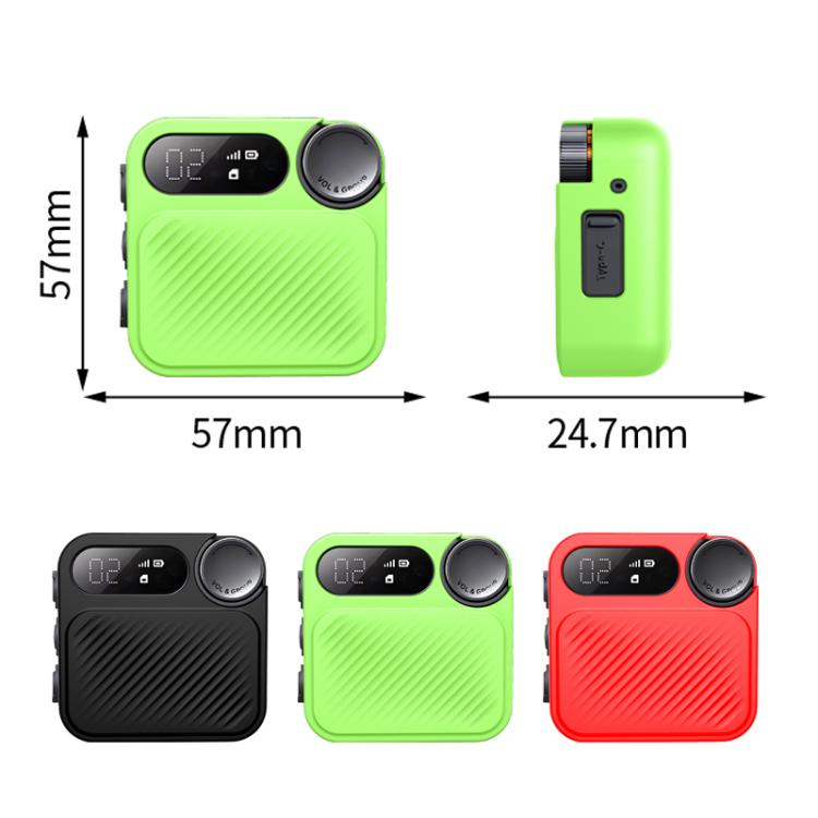 For Xiaomi Sports Walkie Talkie Silicone Protective Case(Black) - Cases by buy2fix | Online Shopping UK | buy2fix
