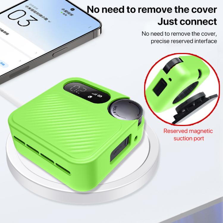 For Xiaomi Sports Walkie Talkie Silicone Protective Case(Green) - Cases by buy2fix | Online Shopping UK | buy2fix