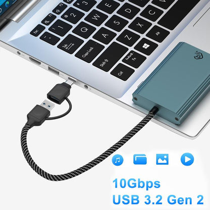 Type-C / USB to CFexpress Type-B Card Reader(Green) -  by buy2fix | Online Shopping UK | buy2fix