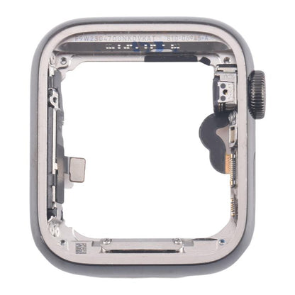 For Apple Watch Series 5 44mm LTE Graphite Steel Middle Frame Bezel Plate with Crown Spin Axis Flex Cable - Middle Frame by buy2fix | Online Shopping UK | buy2fix