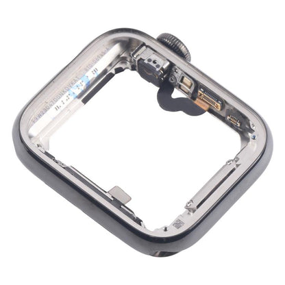 For Apple Watch Series 5 40mm LTE Graphite Steel Middle Frame Bezel Plate with Crown Spin Axis Flex Cable - Middle Frame by buy2fix | Online Shopping UK | buy2fix