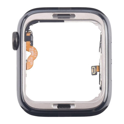 For Apple Watch Series 4 44mm LTE Graphite Steel Middle Frame Bezel Plate with Crown Spin Axis Flex Cable - Middle Frame by buy2fix | Online Shopping UK | buy2fix