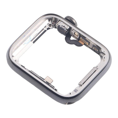 For Apple Watch Series 4 44mm LTE Graphite Steel Middle Frame Bezel Plate with Crown Spin Axis Flex Cable - Middle Frame by buy2fix | Online Shopping UK | buy2fix