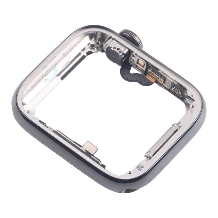 For Apple Watch Series 4 40mm LTE Graphite Steel Middle Frame Bezel Plate with Crown Spin Axis Flex Cable - Middle Frame by buy2fix | Online Shopping UK | buy2fix