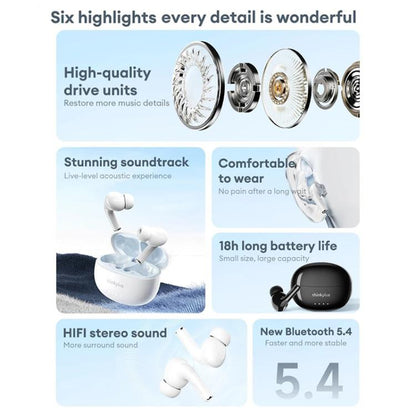 Lenovo LP5 Pro TWS True Wireless Bluetooth Earphone(Gray) - TWS Earphone by Lenovo | Online Shopping UK | buy2fix