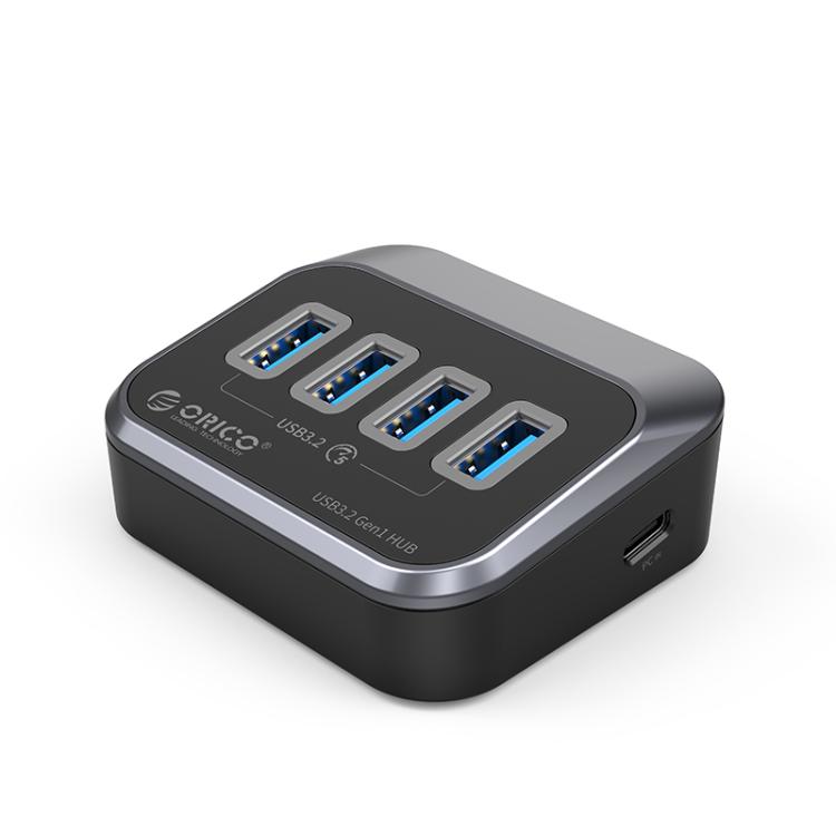 ORICO M3U3-4A 4 in 1 Type-C to USB 3.2 Docking Hub(Black) - USB HUB by ORICO | Online Shopping UK | buy2fix