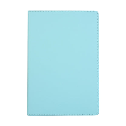 For Samsung Galaxy Tab S8+ / Tab S8 Plus / Tab S7 FE / Tab S7+ / T970 360 Degree Rotation Litchi Texture Flip Leather Case with Holder(Sky Blue) by buy2fix