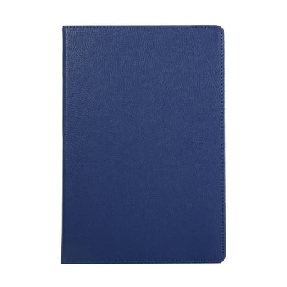 For Samsung Galaxy Tab S8+ / Tab S8 Plus / Tab S7 FE / Tab S7+ / T970 360 Degree Rotation Litchi Texture Flip Leather Case with Holder(Blue) by buy2fix