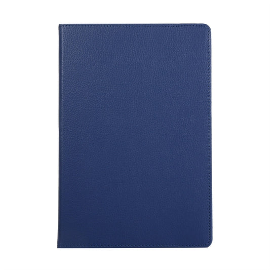 For Samsung Galaxy Tab S8+ / Tab S8 Plus / Tab S7 FE / Tab S7+ / T970 360 Degree Rotation Litchi Texture Flip Leather Case with Holder(Blue) by buy2fix