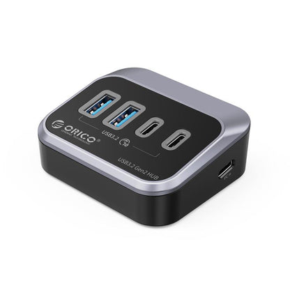 ORICO M32A2C-G2 4 in 1 Type-C to Dual Type-C and Dual USB3.2 Docking Hub(Black) - USB HUB by ORICO | Online Shopping UK | buy2fix