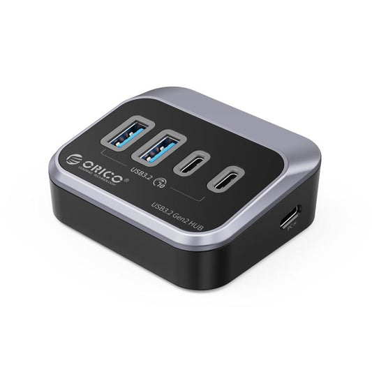 ORICO M32A2C-G2 4 in 1 Type-C to Dual Type-C and Dual USB3.2 Docking Hub(Black) - USB HUB by ORICO | Online Shopping UK | buy2fix