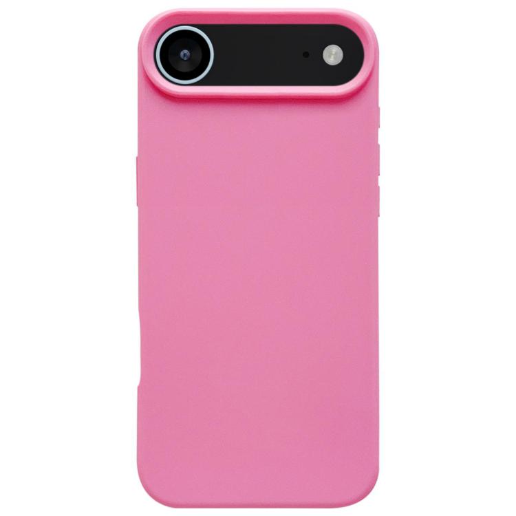 For iPhone Air Dopamine Simple Imitation Liquid Silicone Phone Case(Rose Pink) - iPhone Air Cases by buy2fix | Online Shopping UK | buy2fix