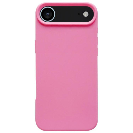 For iPhone Air Dopamine Simple Imitation Liquid Silicone Phone Case(Rose Pink) - iPhone Air Cases by buy2fix | Online Shopping UK | buy2fix