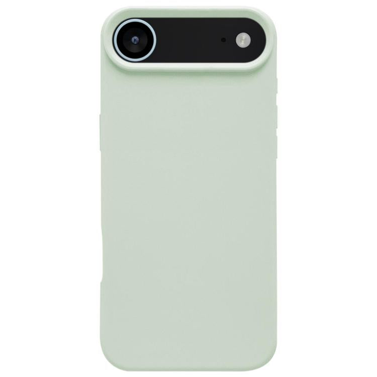 For iPhone Air Dopamine Simple Imitation Liquid Silicone Phone Case(Milk Green) - iPhone Air Cases by buy2fix | Online Shopping UK | buy2fix