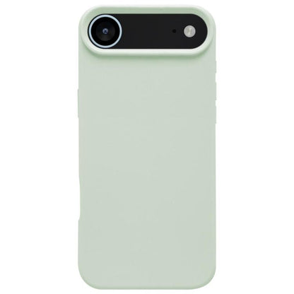 For iPhone Air Dopamine Simple Imitation Liquid Silicone Phone Case(Milk Green) - iPhone Air Cases by buy2fix | Online Shopping UK | buy2fix