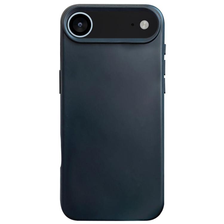 For iPhone Air Dopamine Simple Imitation Liquid Silicone Phone Case(Black) - iPhone Air Cases by buy2fix | Online Shopping UK | buy2fix