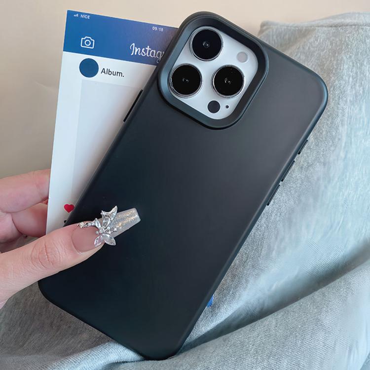 For iPhone 17 Air Dopamine Simple Imitation Liquid Silicone Phone Case(Starry Grey) - iPhone 17 Air Cases by buy2fix | Online Shopping UK | buy2fix