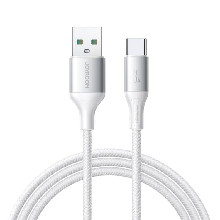 JOYROOM S-A28 Flash Series 480Mbps Fast Charging Data Cable, USB to Type-C Cable, Length: 1m(White) - USB-C & Type-C Cable by JOYROOM | Online Shopping UK | buy2fix
