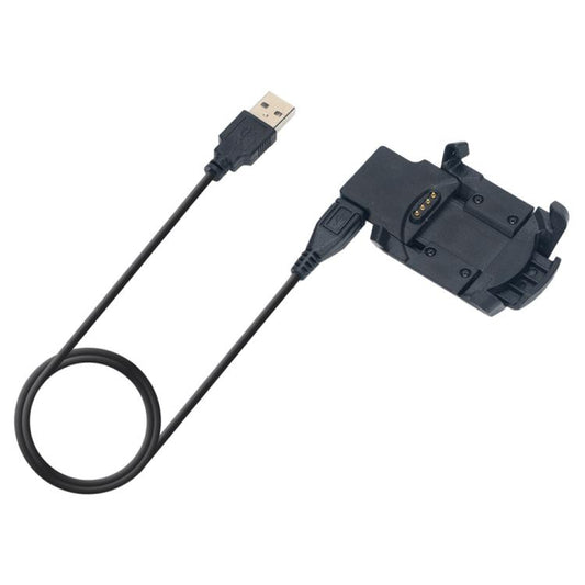 For Garmin Quatix 3 / Fenix 3 HR xDfind USB Port Smart Watch Charging Base(Black) - Charger by xDfind | Online Shopping UK | buy2fix