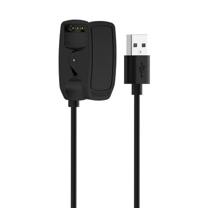 For Garmin Descent G2 / G1 xDfind USB-A Port Watch Charger Charging Clip With Data Function, Length: 1m(Black) - Charger by xDfind | Online Shopping UK | buy2fix